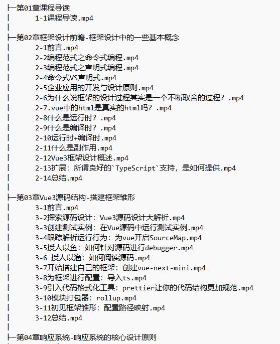 Vue3源碼解析打造自己的Vue3框架 2023 視頻教程 下載  圖1