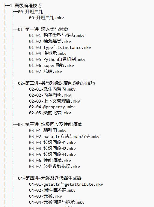 Python Web高階開發(fā)班Python全棧開發(fā) 視頻教程 下載  圖1